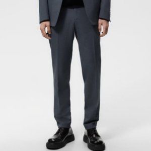 Zara BIRDSEYE Suit Pants size 46